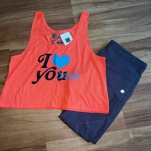 I love yoga tank top